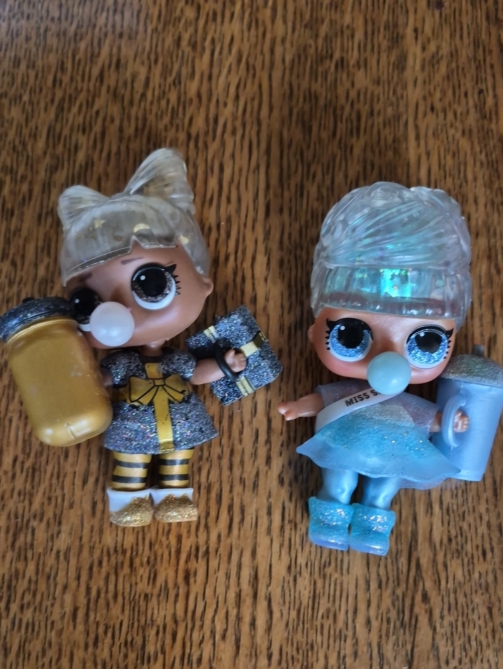 L.O.L. Surprise! Glitter Dolls - Blue and Gold Set